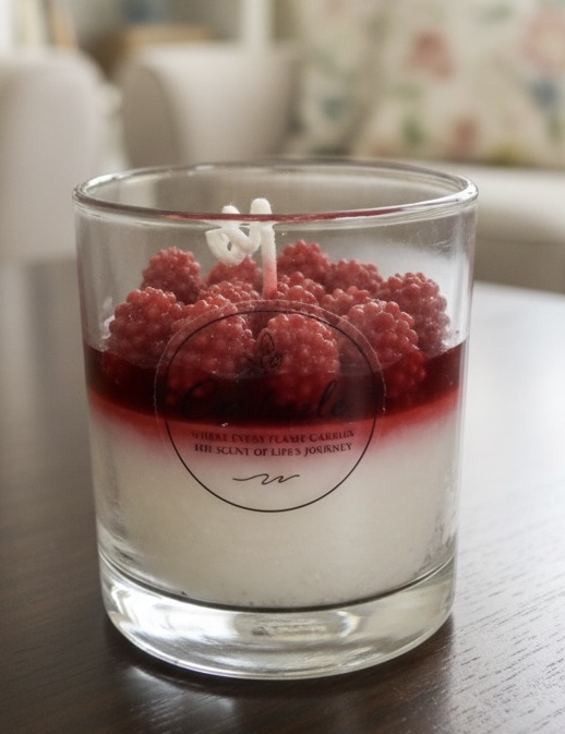 Raspberry Kiss Candle