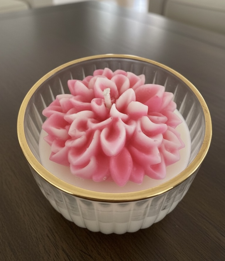 Luxury Blush Blossom Candle