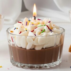 Chocolate Cakey Bowl Candle