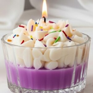 Black Current Cakey Bowl Candle