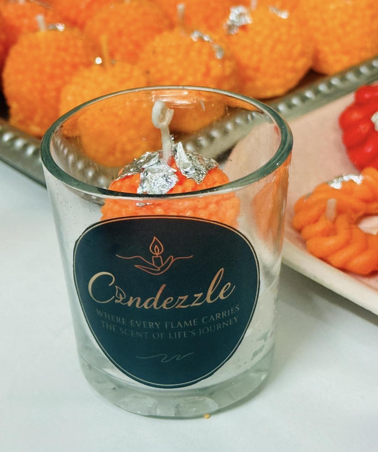Sweet Laddu Candle (Pack of 2)