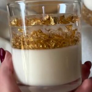 Golden Glow Candle