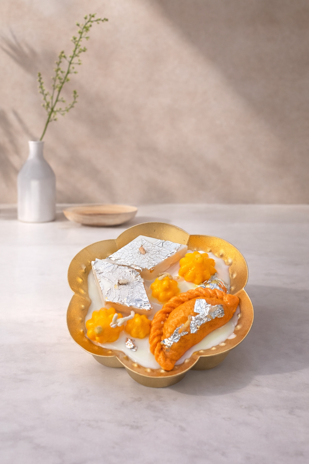 Mithai Urli Candle
