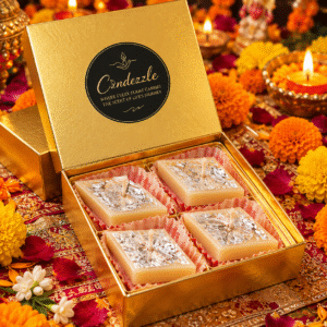 Kaju Katli Candle Box