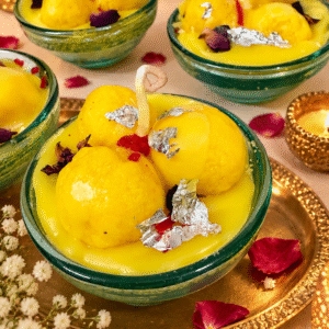 Rasmalai Candle