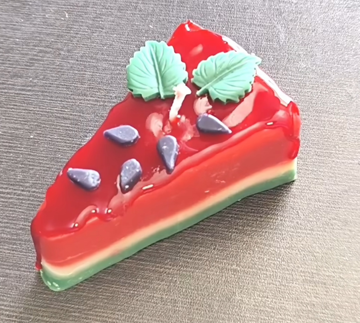 Watermelon Pastry Candle